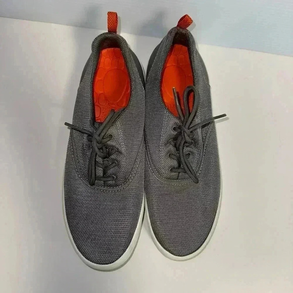 Men's Sperry Sneakers, Gray & Orange Size 9 Boat Shoes - Picture 12 of 12